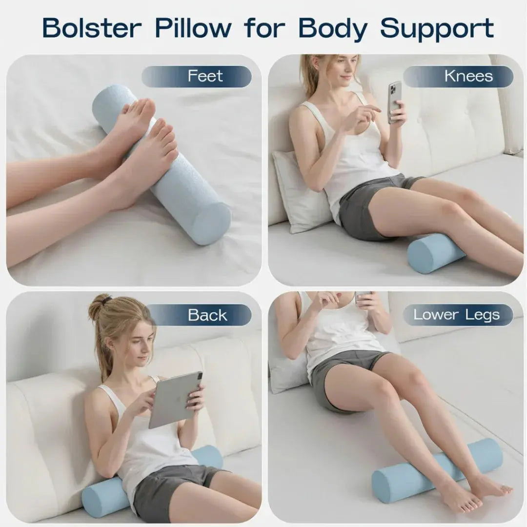 Slumblr® Memory Foam Support Roll Pillow Slumblr