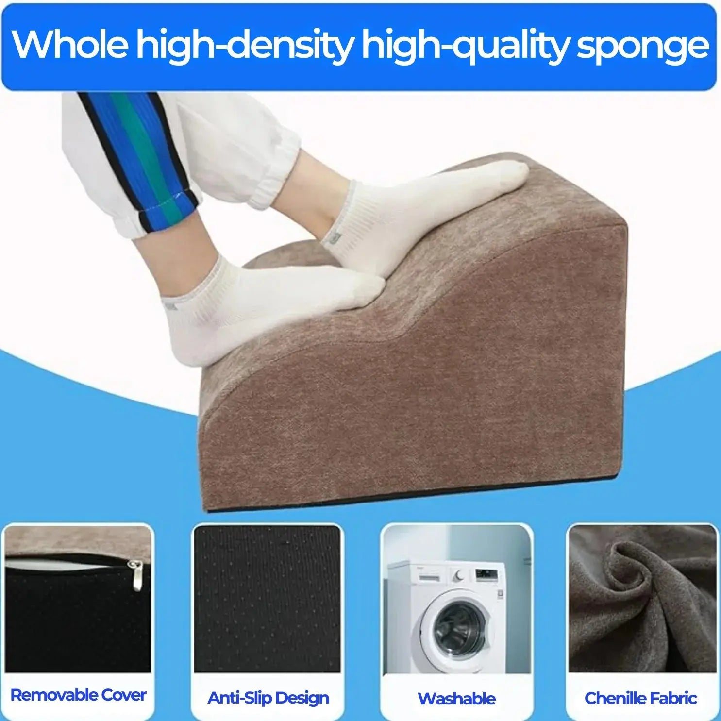 Slumblr® Adjustable Multi-Tier Footrest Stool Slumblr