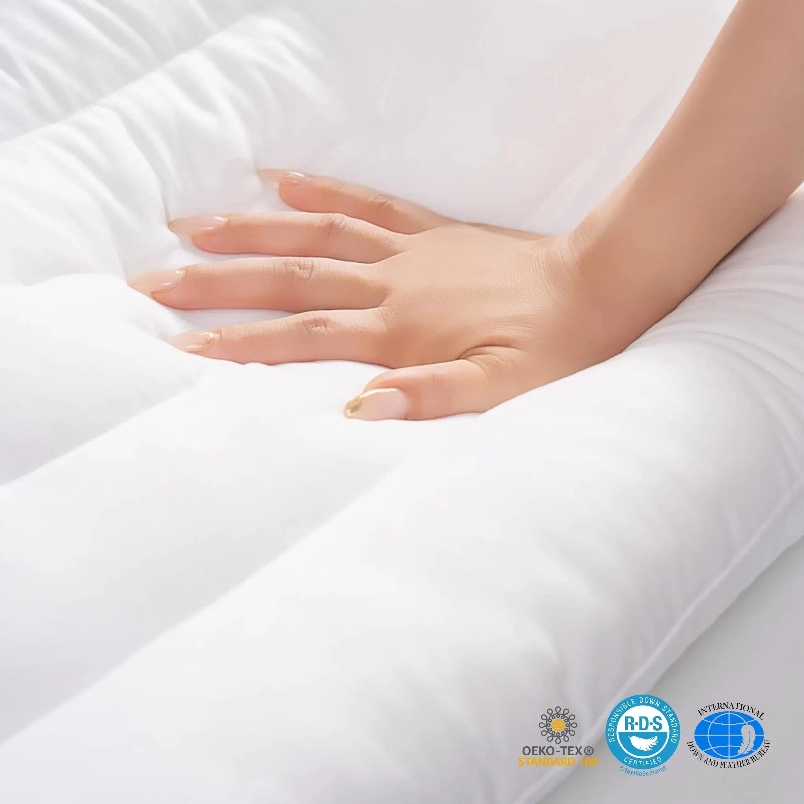 Slumblr® Pure Cotton Low Loft Pillow Slumblr