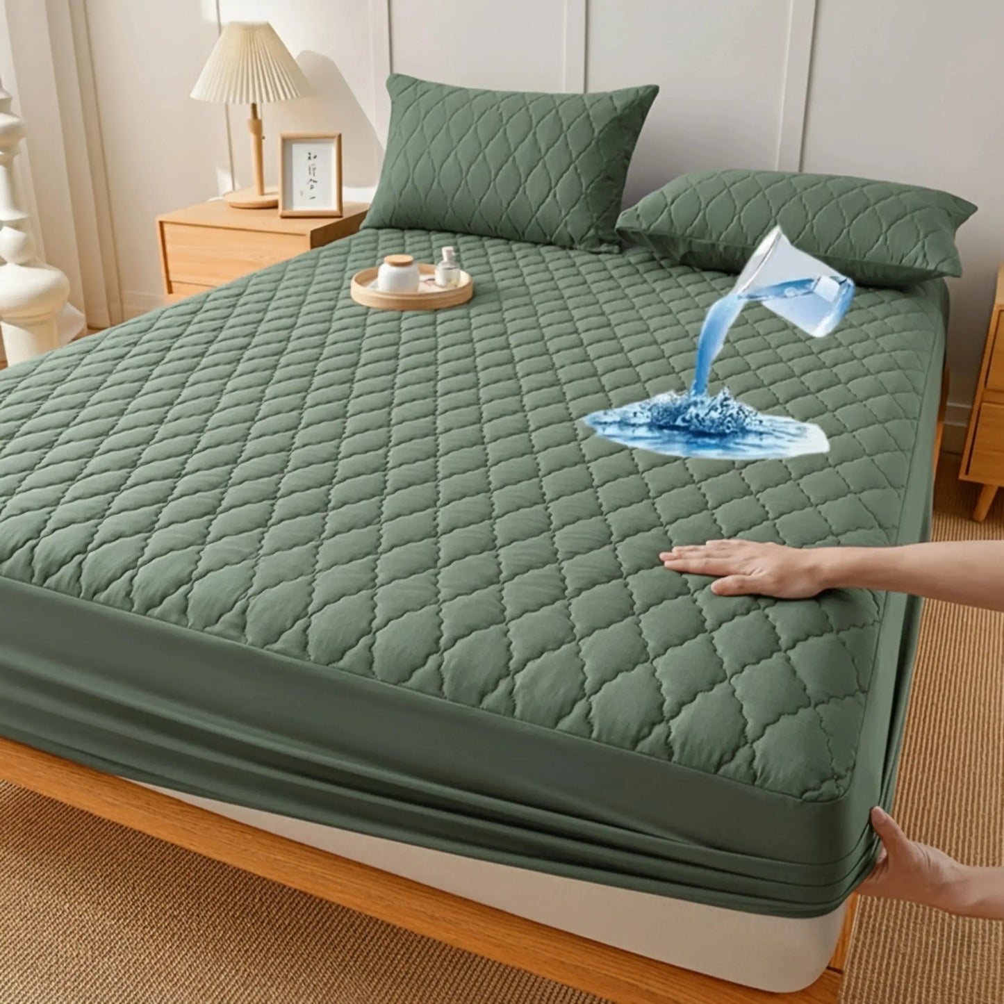 Slumblr® Waterproof Thicken Mattress Protector Sheet Slumblr