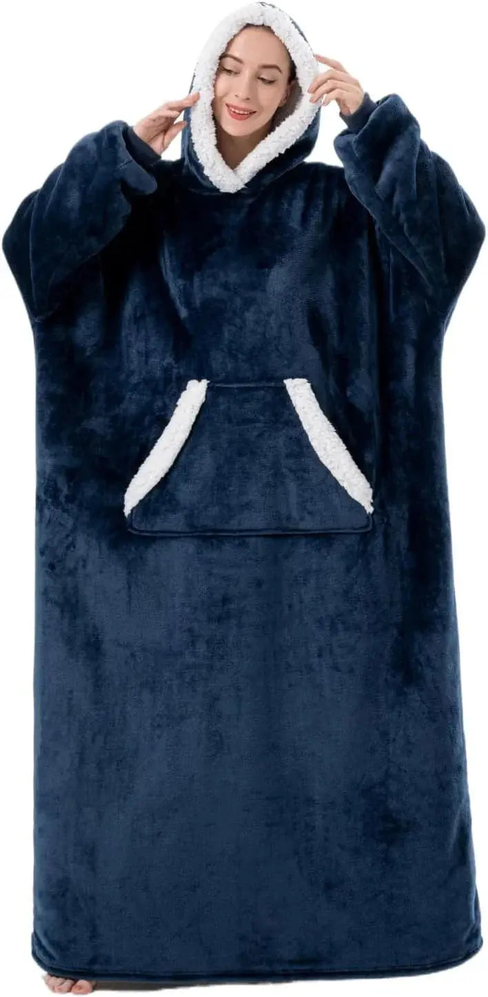 Slumblr® Oversized Flannel Hoodie Blanket Slumblr