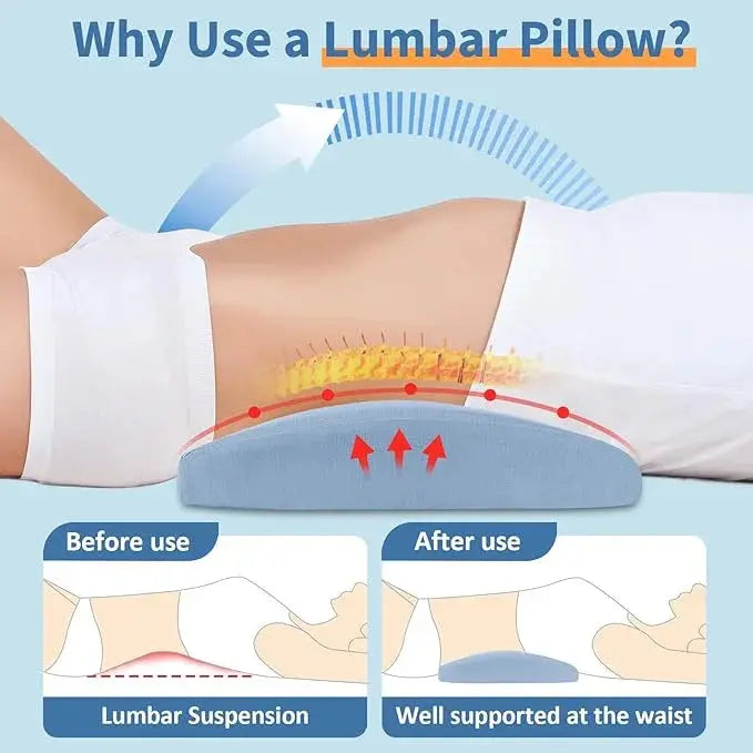 Slumblr® Ergonomic Lumbar Support Pillow Slumblr