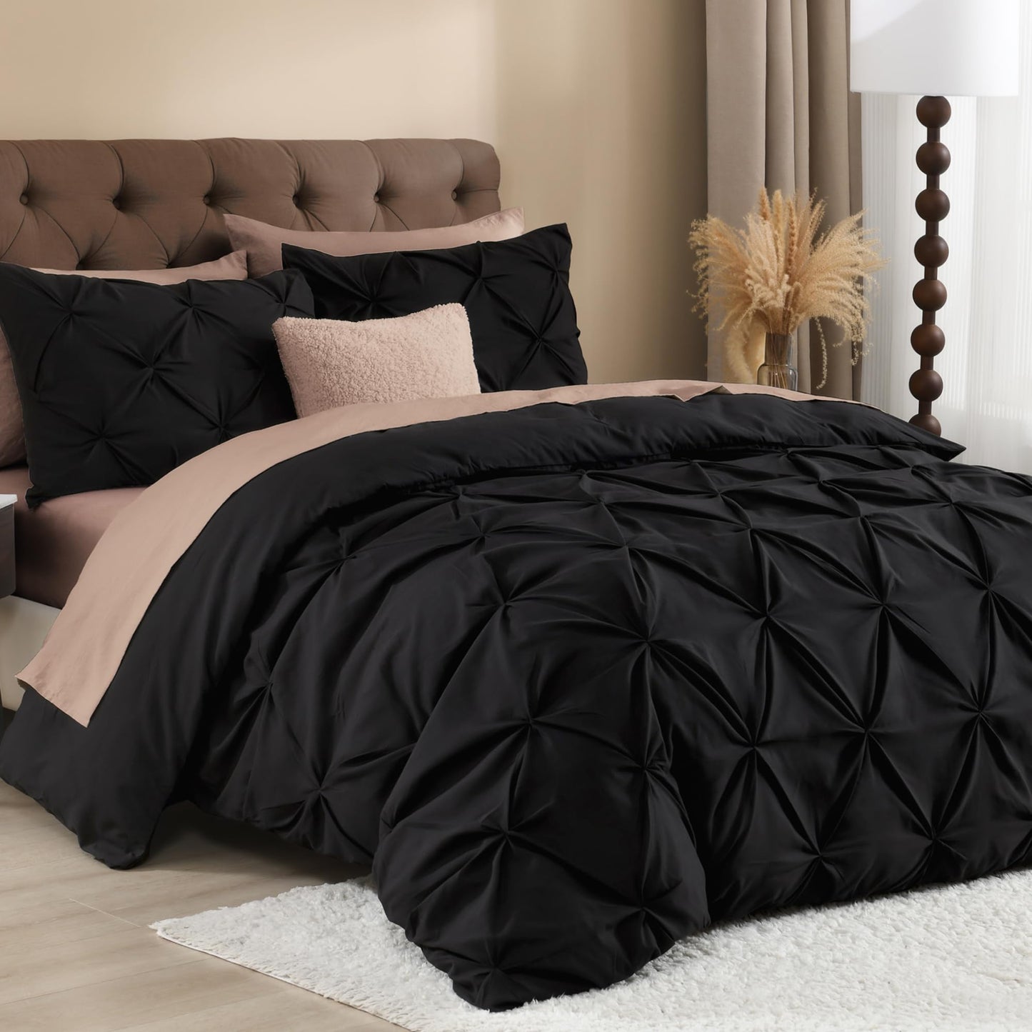 Slumblr® Linens Pinch Pleated Duvet Cover Set