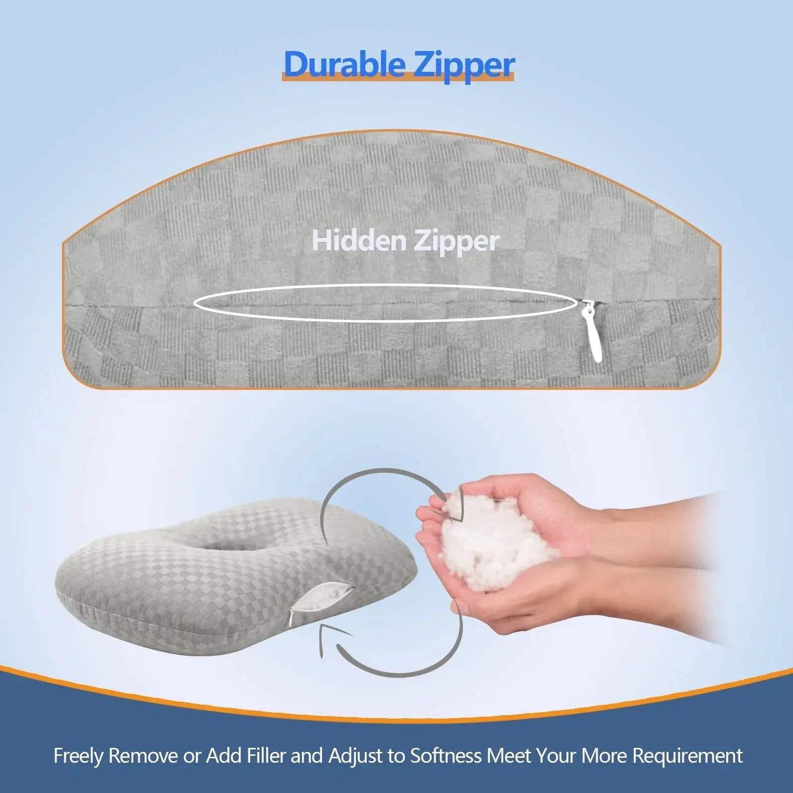 Slumblr® Adjustable Ear Support Pillow Slumblr