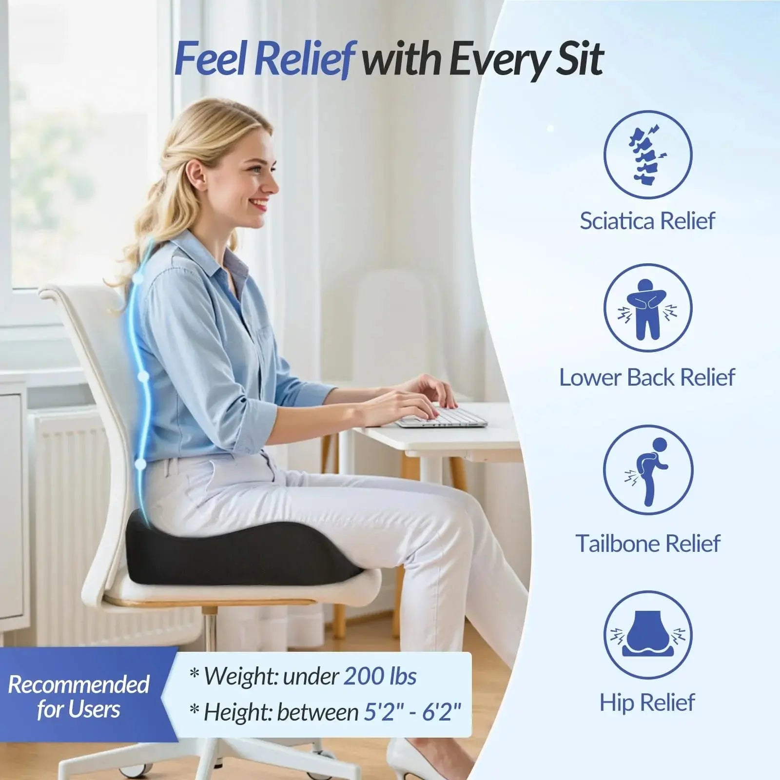 Slumblr® U-Shaped Memory Foam Travel Cushion Slumblr