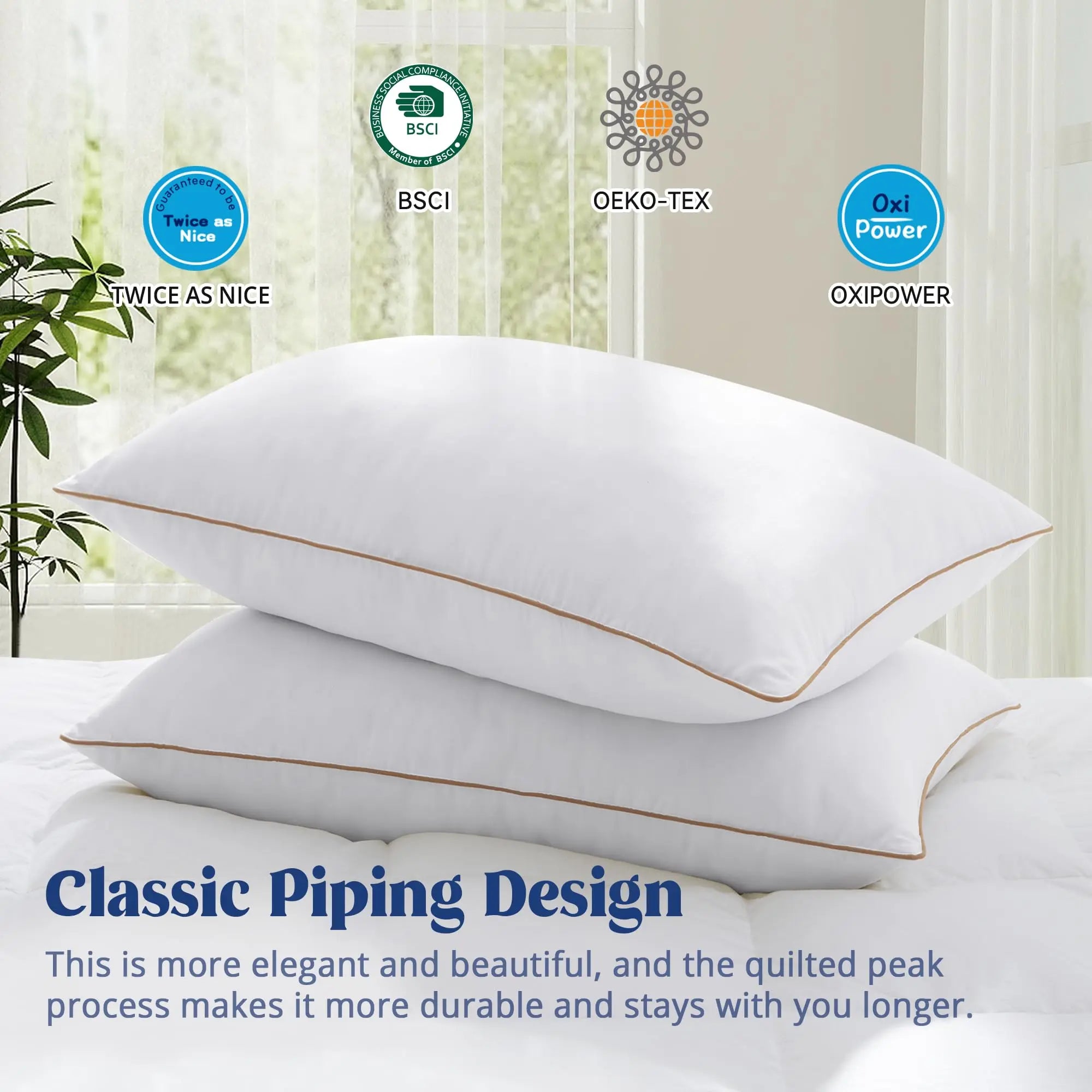 Slumblr® Luxury Hotel Goose Down Pillow Slumblr