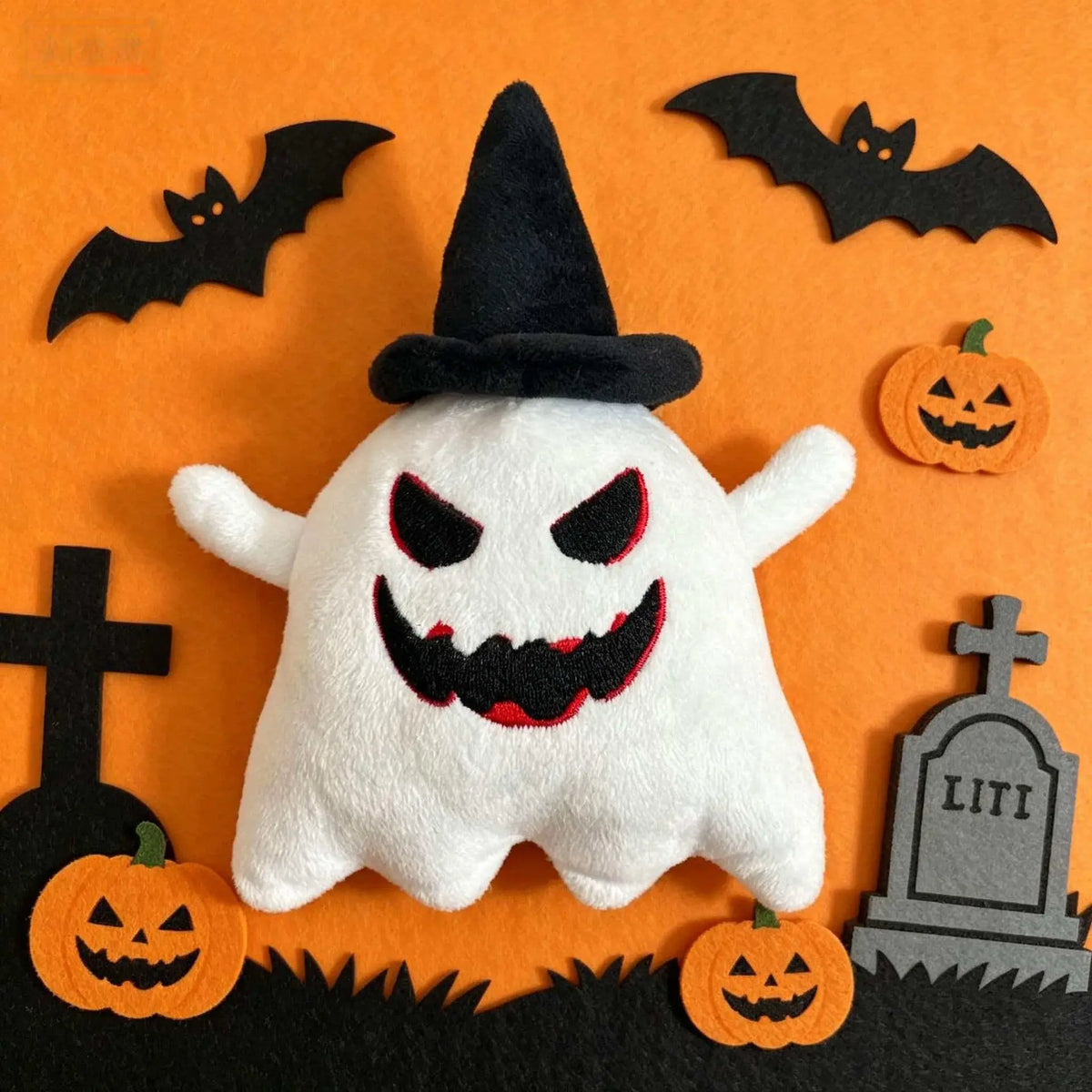 New Halloween Ghost Plush Doll Pillow, Living Room Sofa Cushion, Decorative Pillow, Wholesale