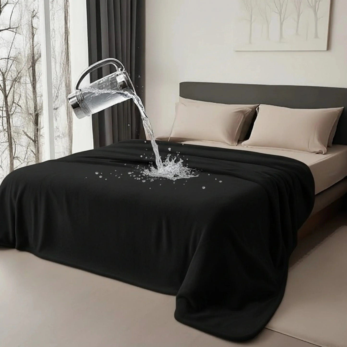 Slumblr® Waterproof Double-Sided Flannel Blanket Slumblr