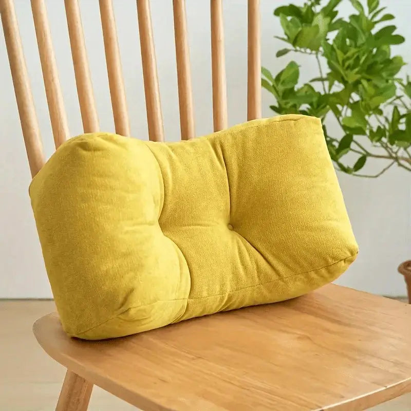 Lumbar Support Pillow, 100% Polyester with Polyethylene Filling, Suitable for Office, Home, and Travel Use