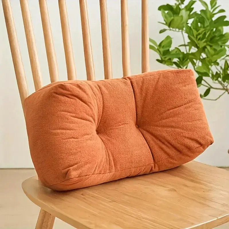 Lumbar Support Pillow, 100% Polyester with Polyethylene Filling, Suitable for Office, Home, and Travel Use