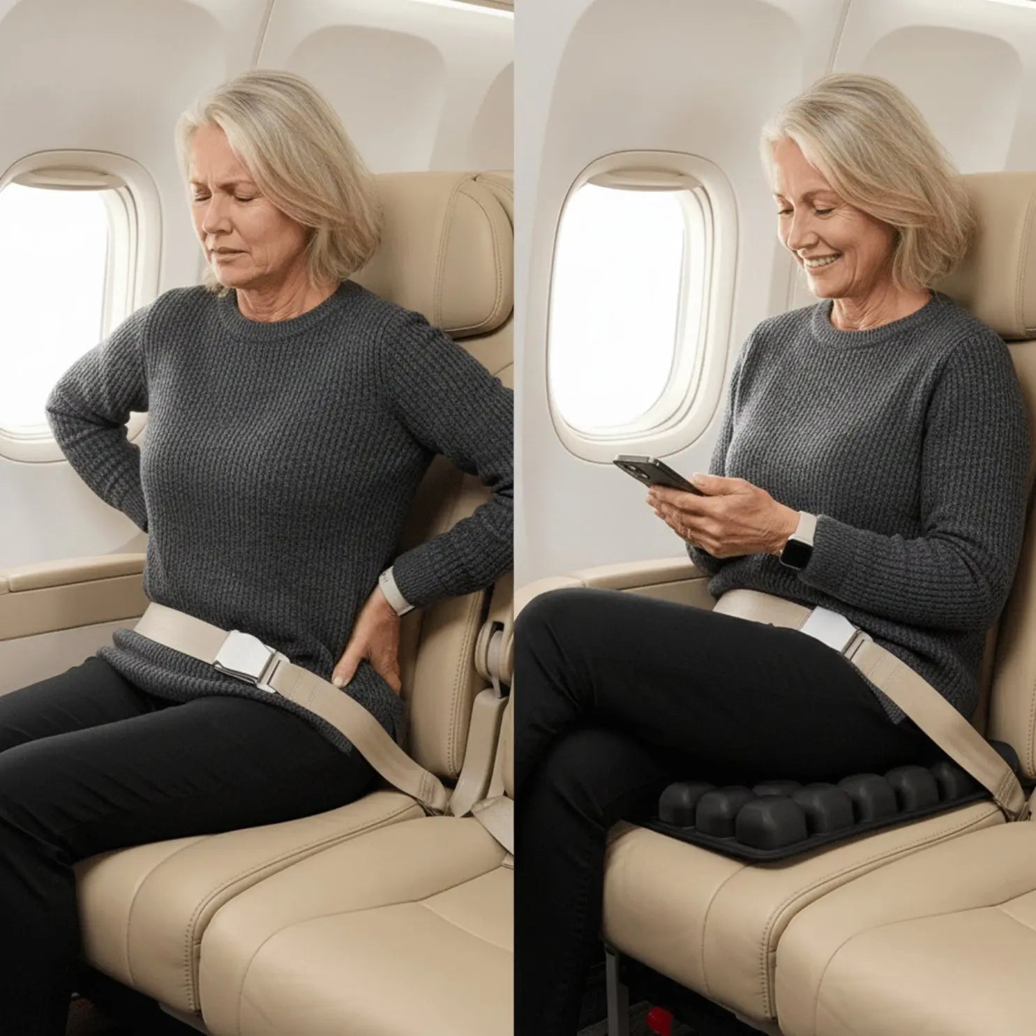 Slumblr® Air Bag Inflatable Seat Cushion Slumblr
