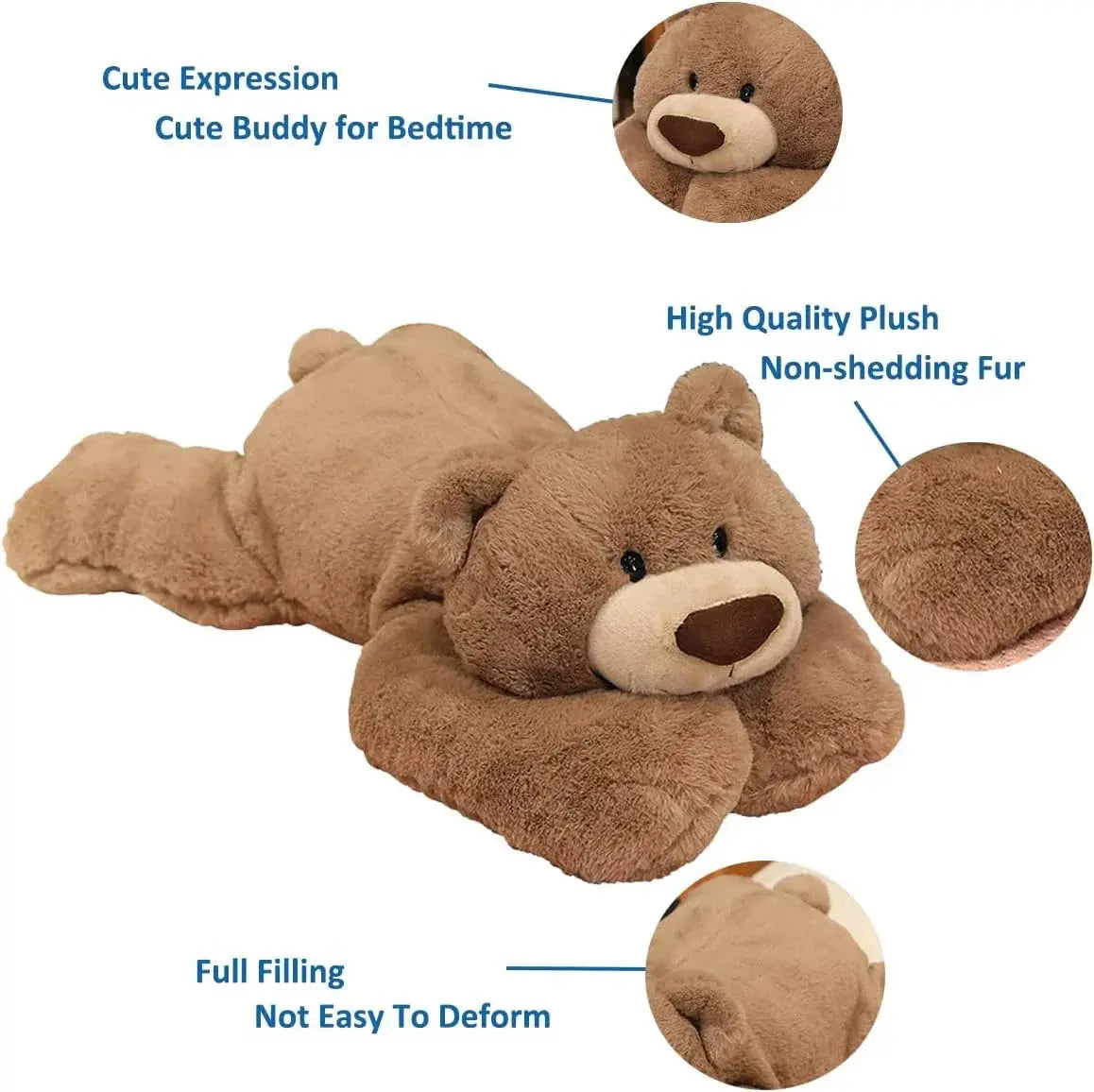 Slumblr® Weighted Stuffed Animals Comfort Plush Bear Slumblr