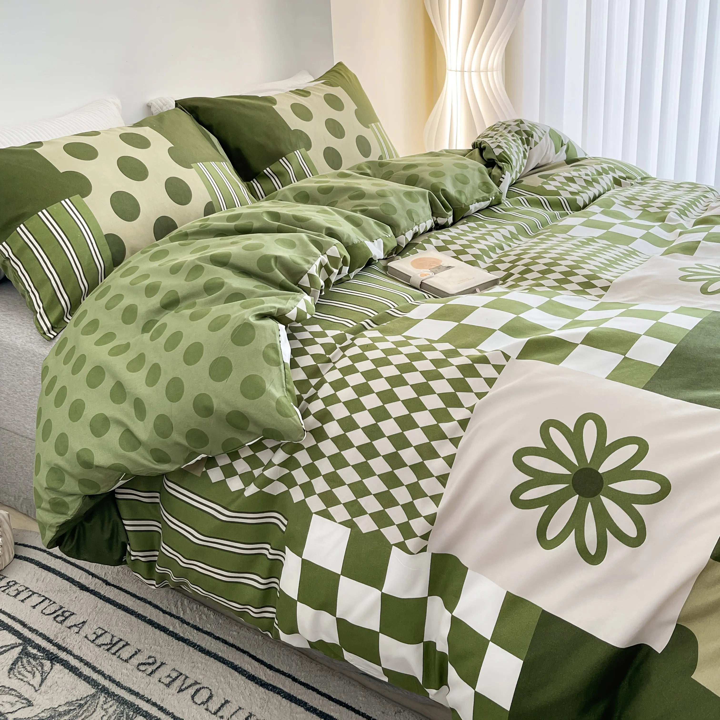 Slumblr® Floral Geometric Duvet Set Slumblr