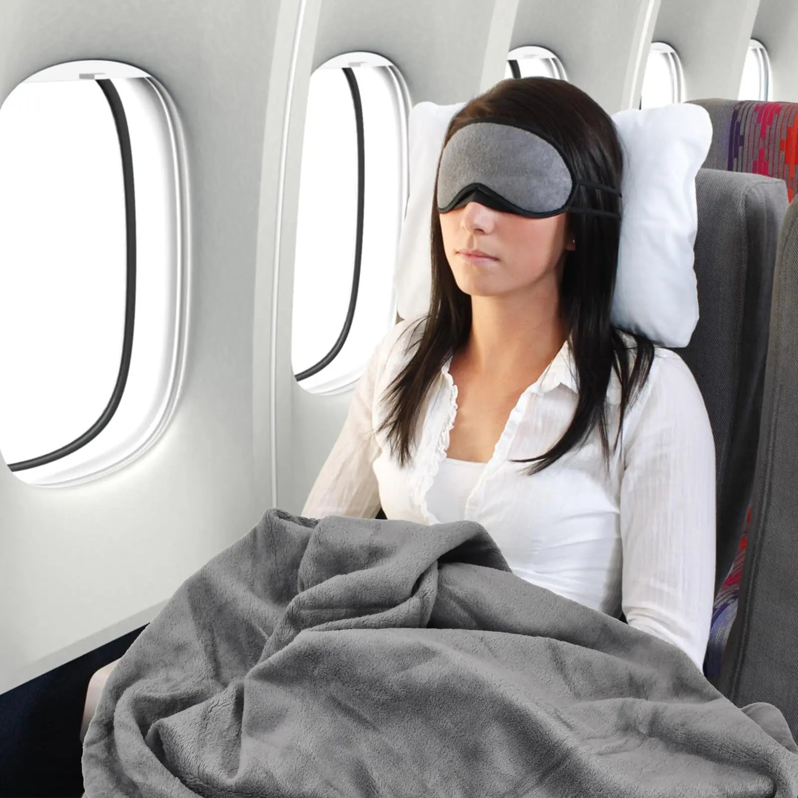 Slumblr® 2 in 1 Travel Blanket Pillow Slumblr