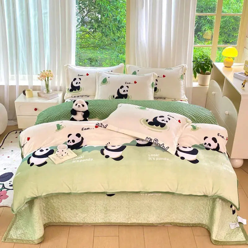 Slumblr® Panda Fitted Sheet Slumblr