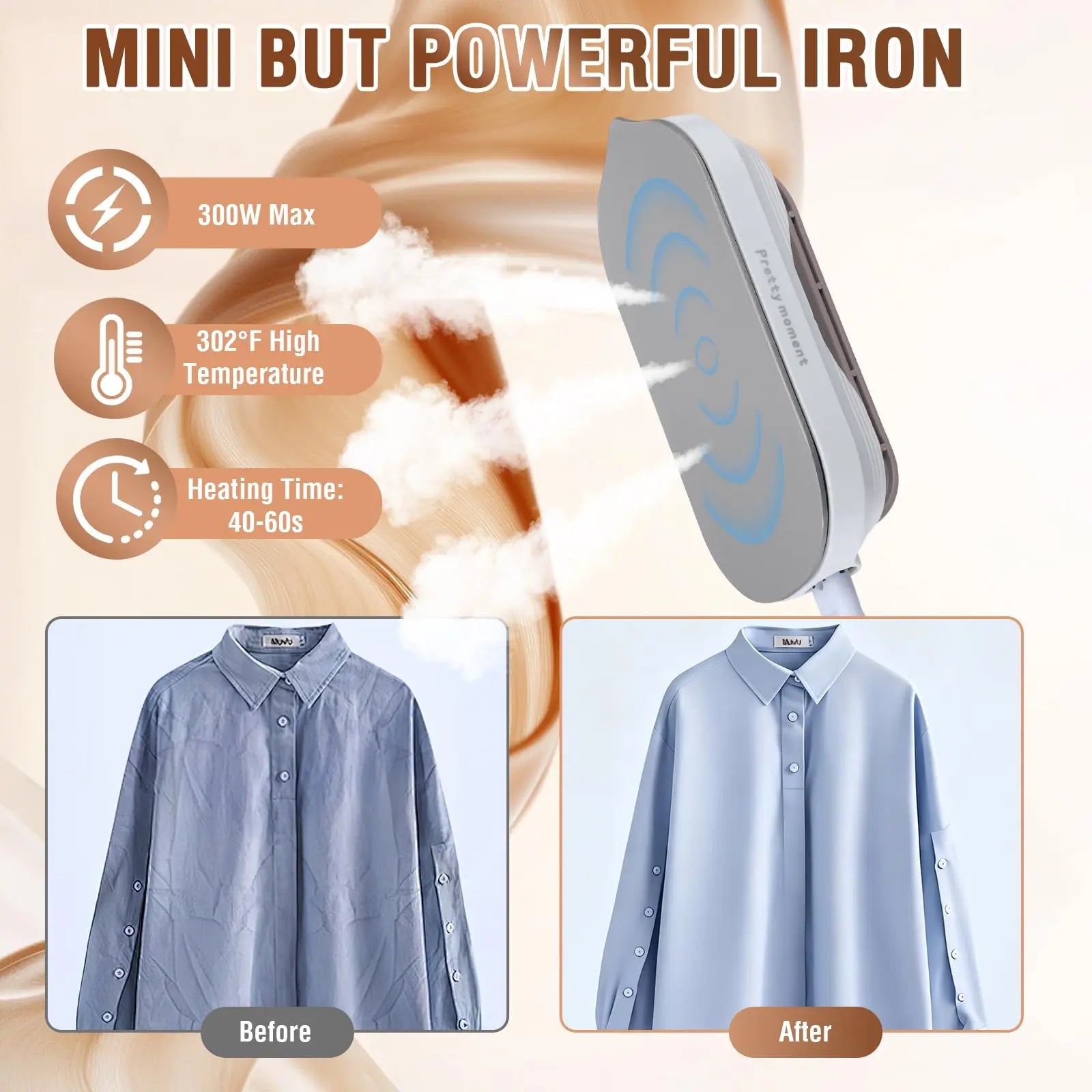 Slumblr® Mini Travel Iron Slumblr