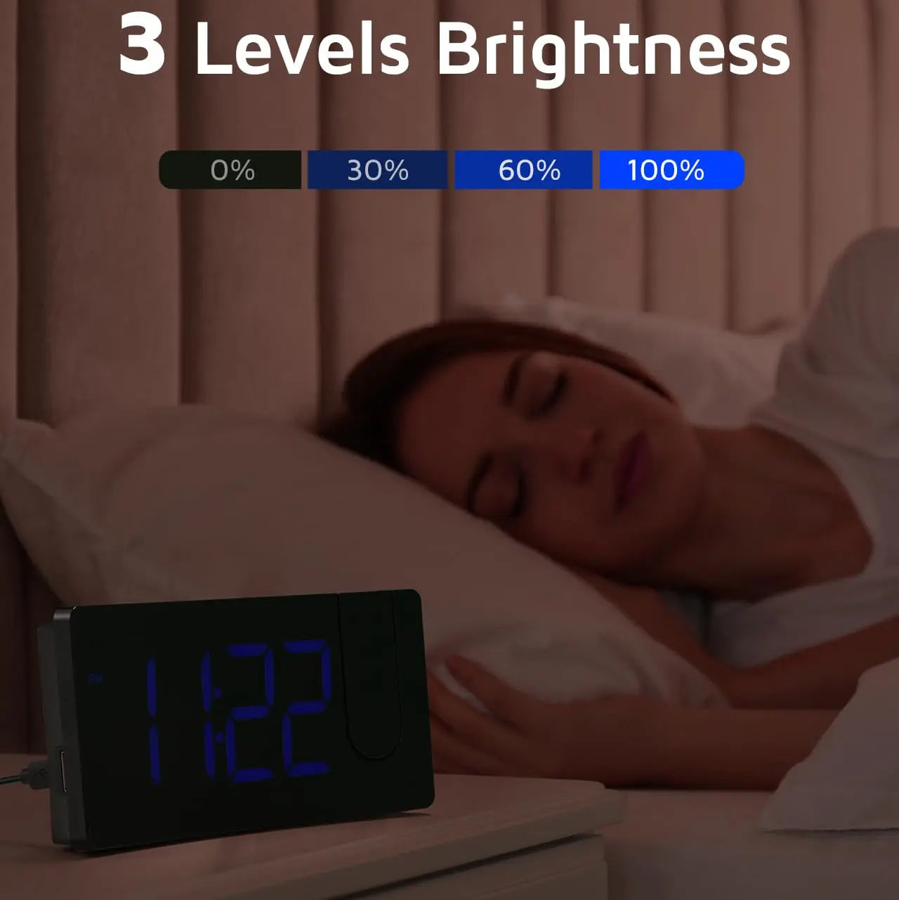 Slumblr® Projection Alarm Clock Slumblr