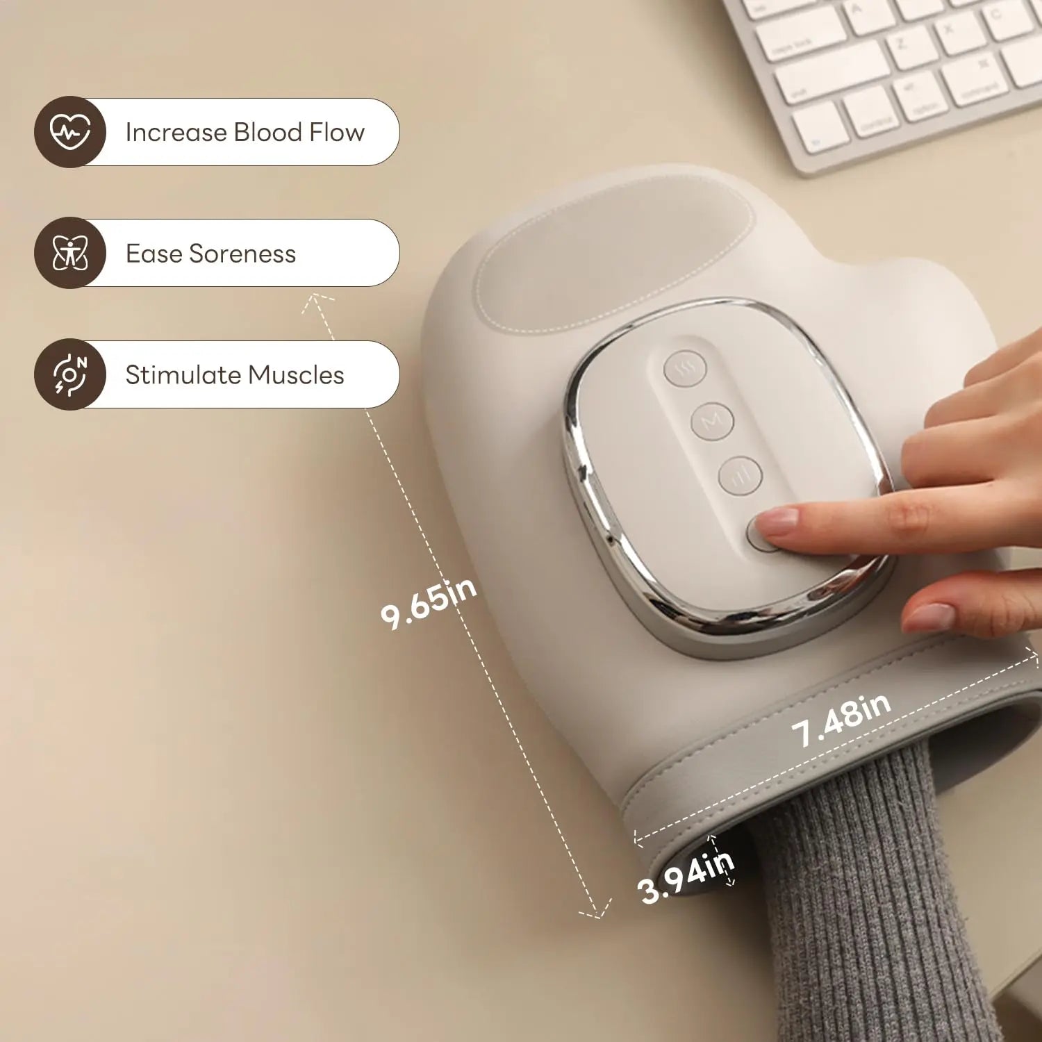 Slumblr® Cordless Hand Massager Slumblr