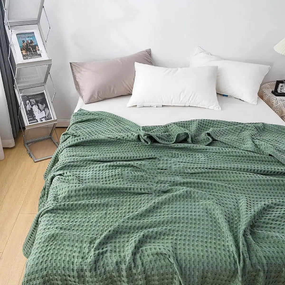Slumblr® Cotton Waffle Weave Summer Blanket Slumblr