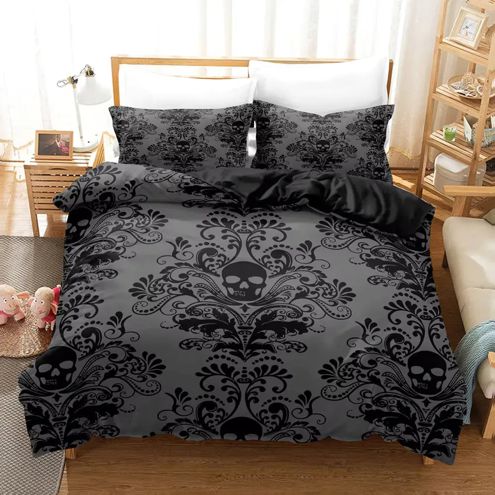 Slumblr® Gothic Print Duvet Set Slumblr
