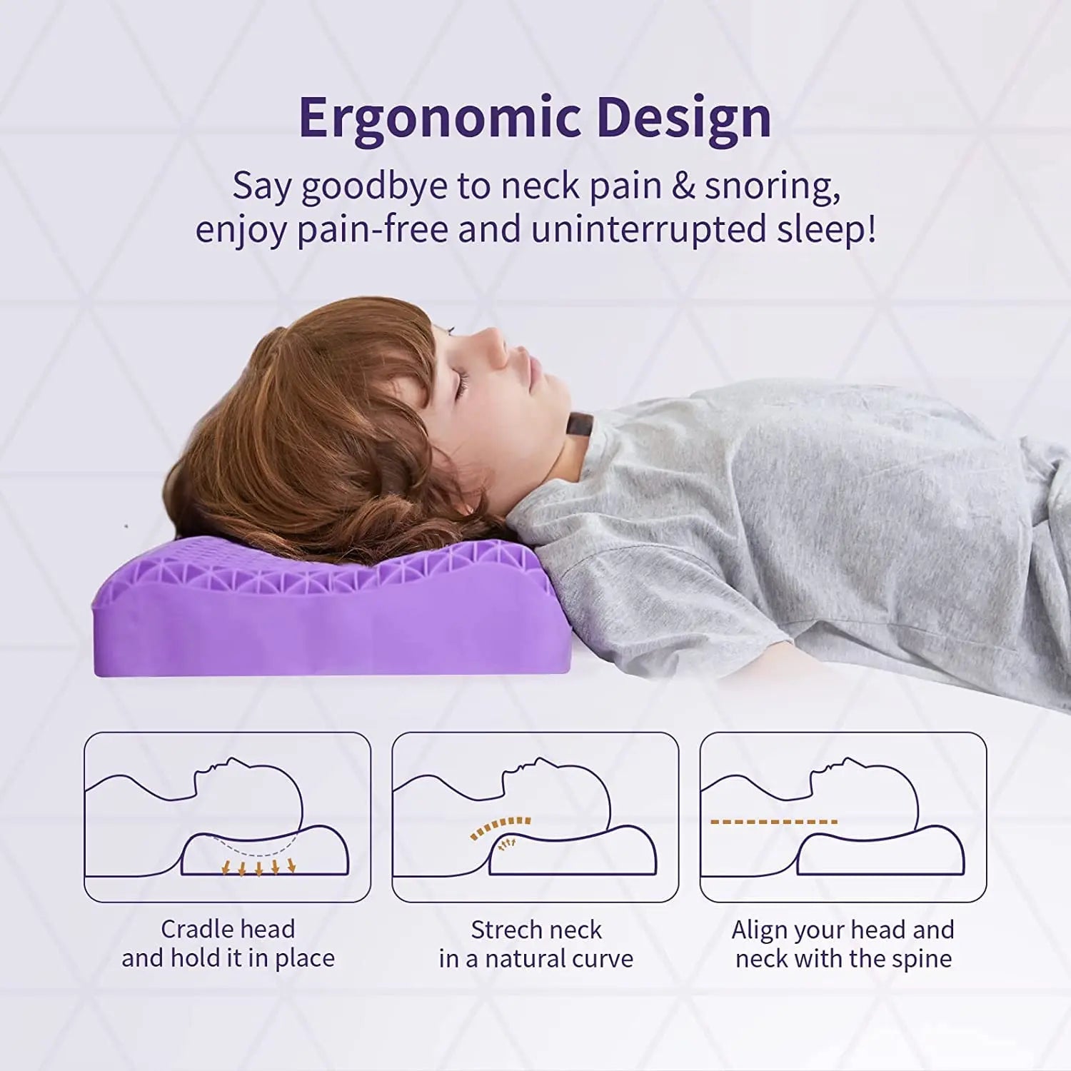 Slumblr® Zero Pressure Sleep Pillow Slumblr