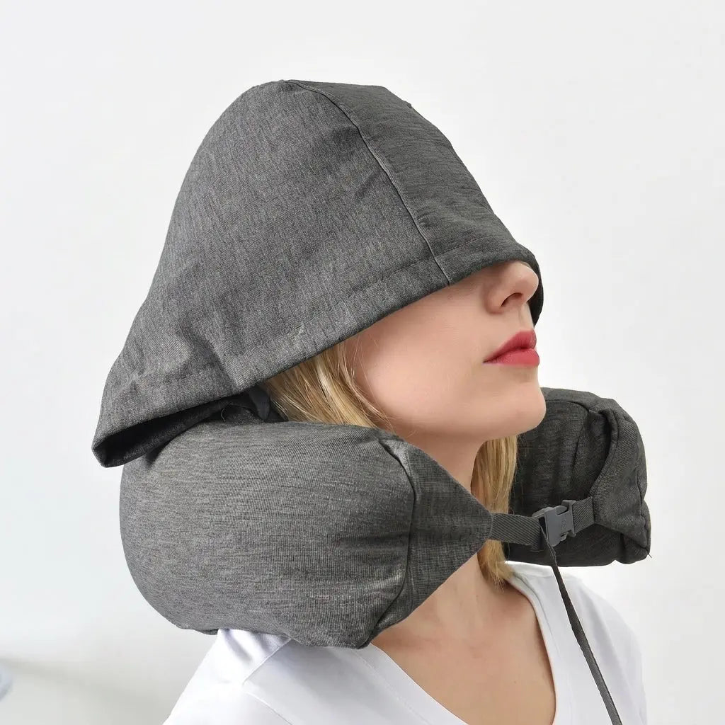 Slumblr® Hooded Travel Pillow Slumblr