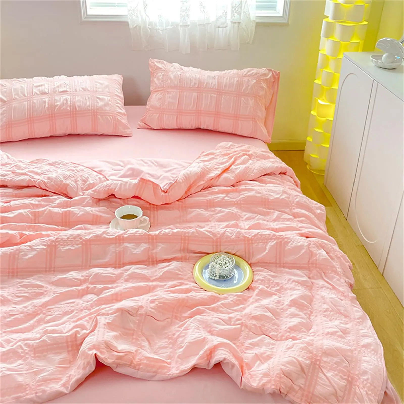 Slumblr® Seersucker Quilt Slumblr