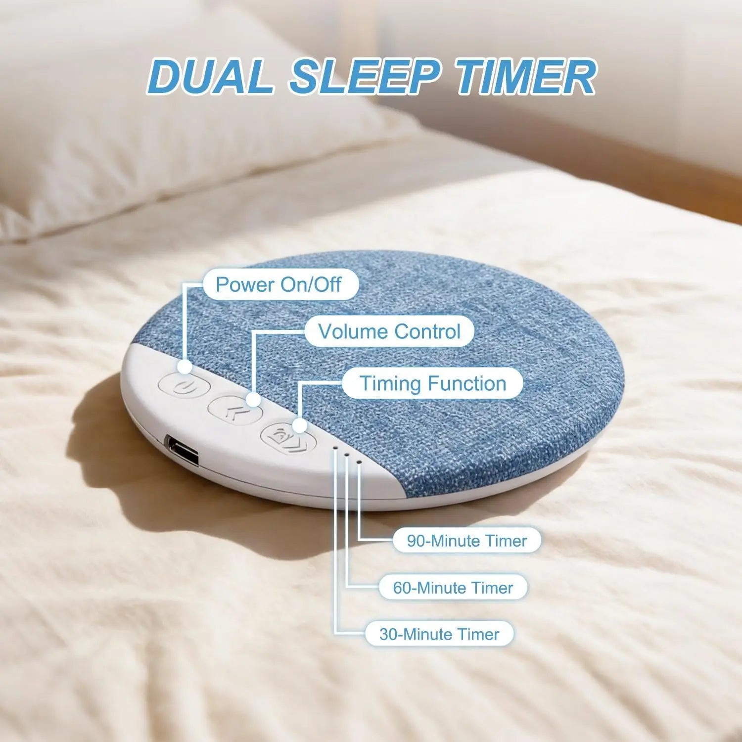 Slumblr® White Noise Pillow Speaker