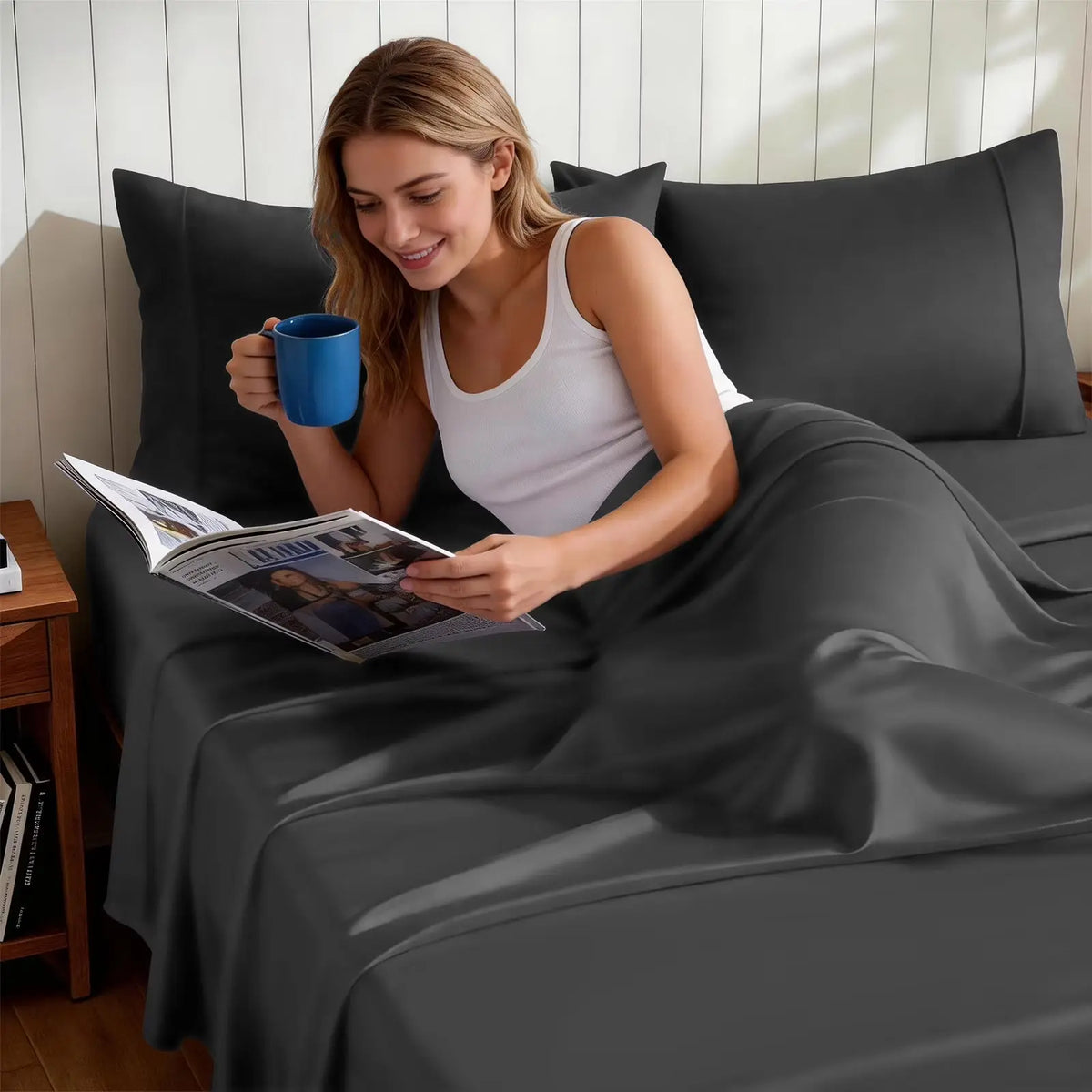 Slumblr® French Linen Bedding Set (4 Pcs) Slumblr
