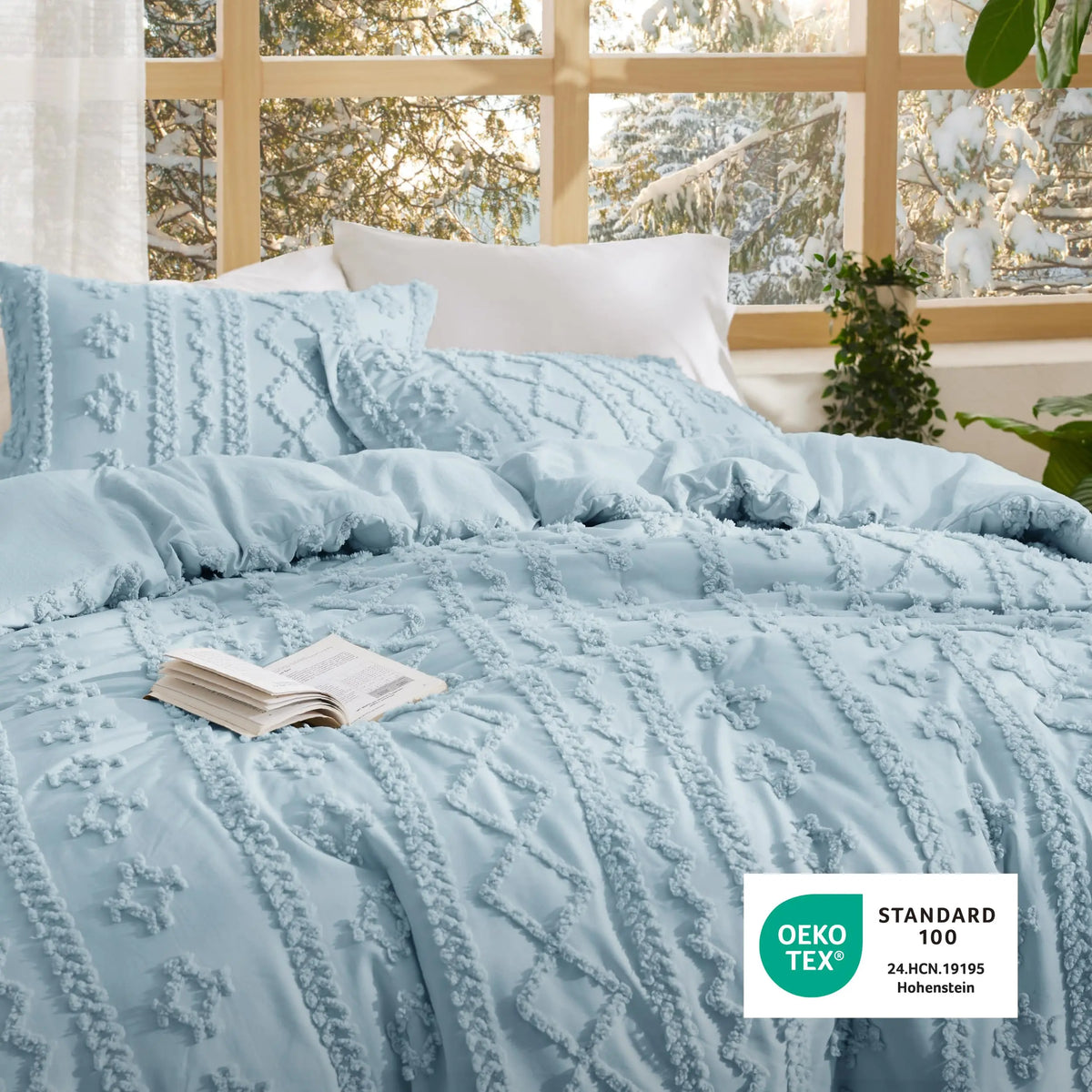 Slumblr® Tufted Boho Comforter Set (3 Pcs) Slumblr