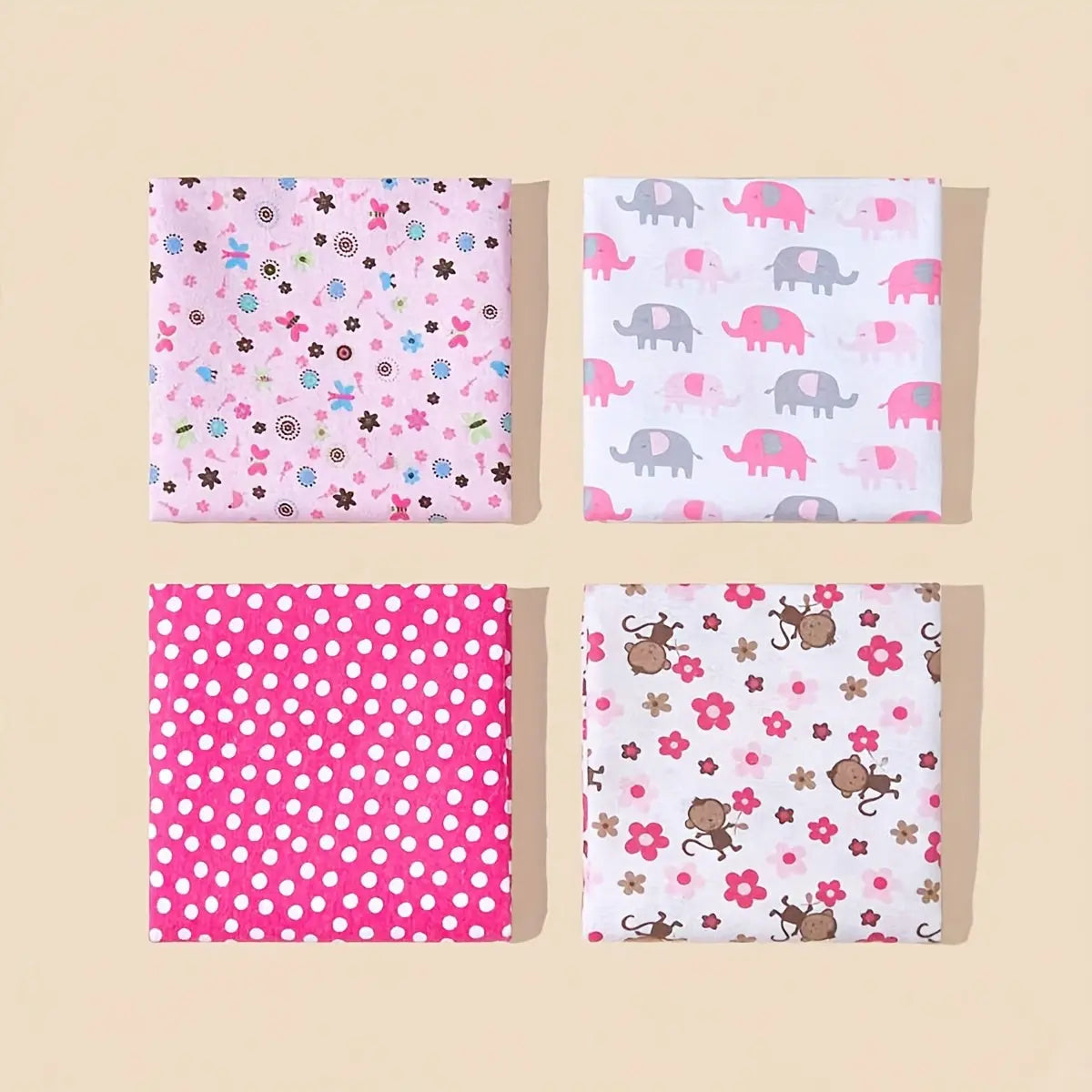 Slumblr® Baby Swaddle Blankets (4 Pcs) Slumblr