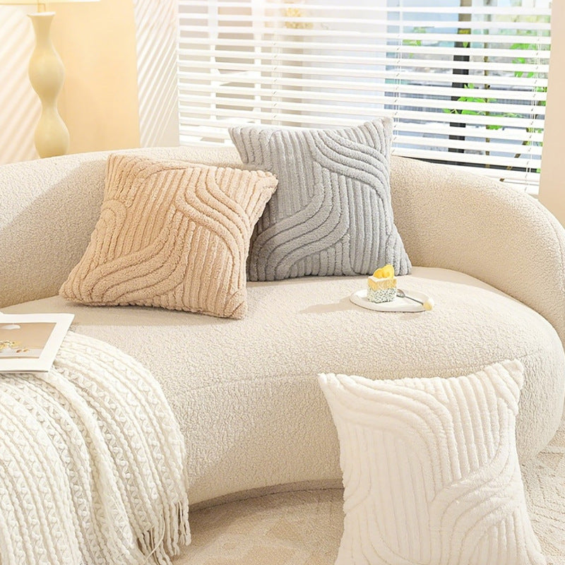 Slumblr® Striped Plush Pillow