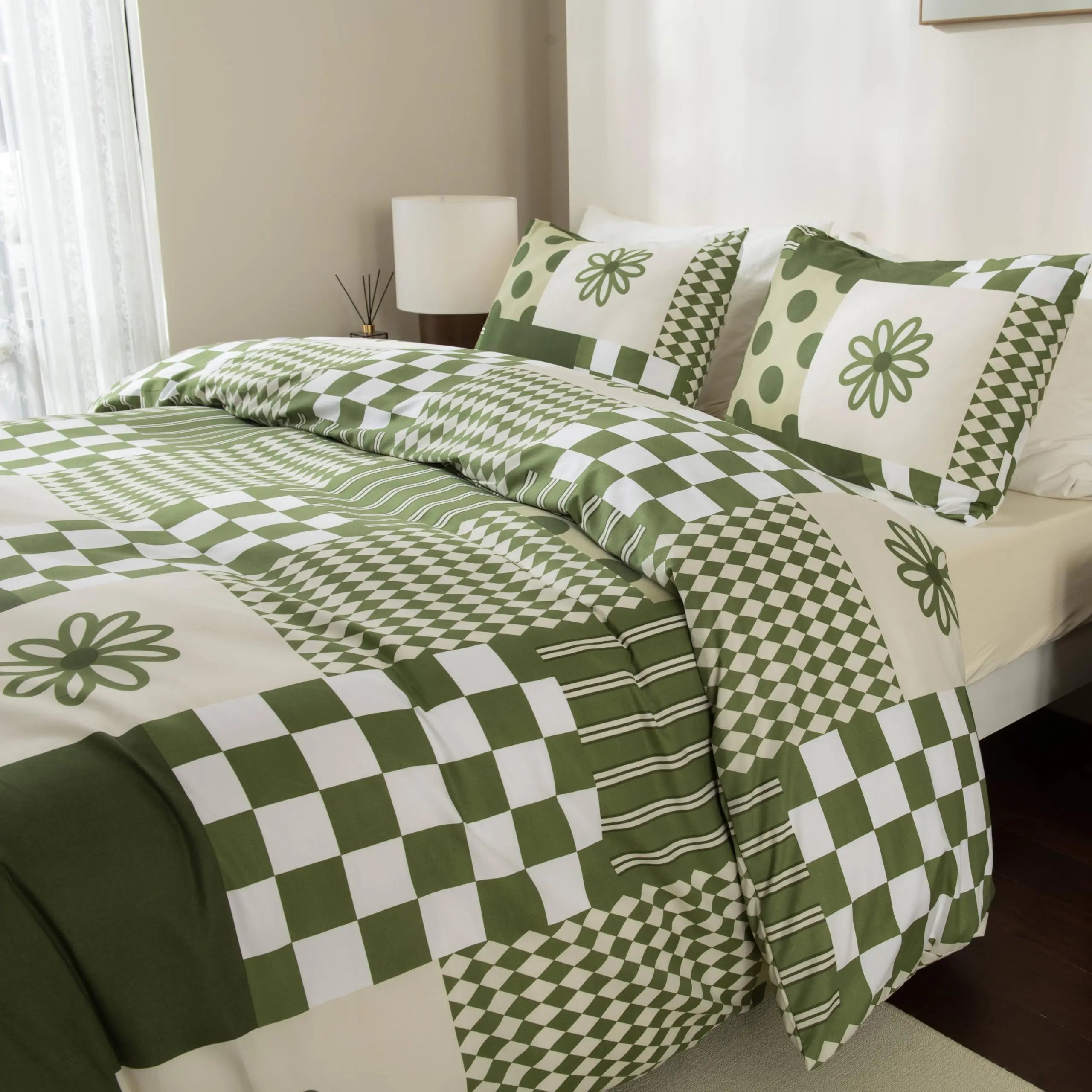 Slumblr® Floral Geometric Duvet Set Slumblr