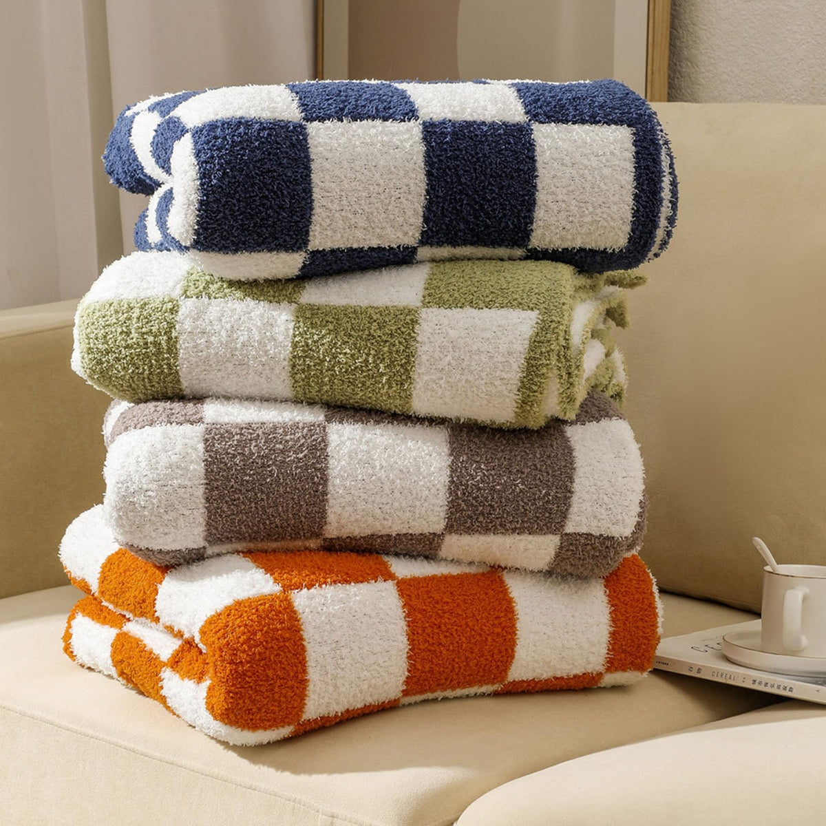 Slumblr® Checkerboard Blanket