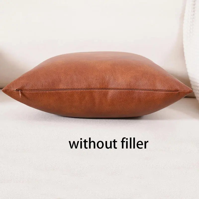 Slumblr® Faux Leather Pillow Cover Slumblr