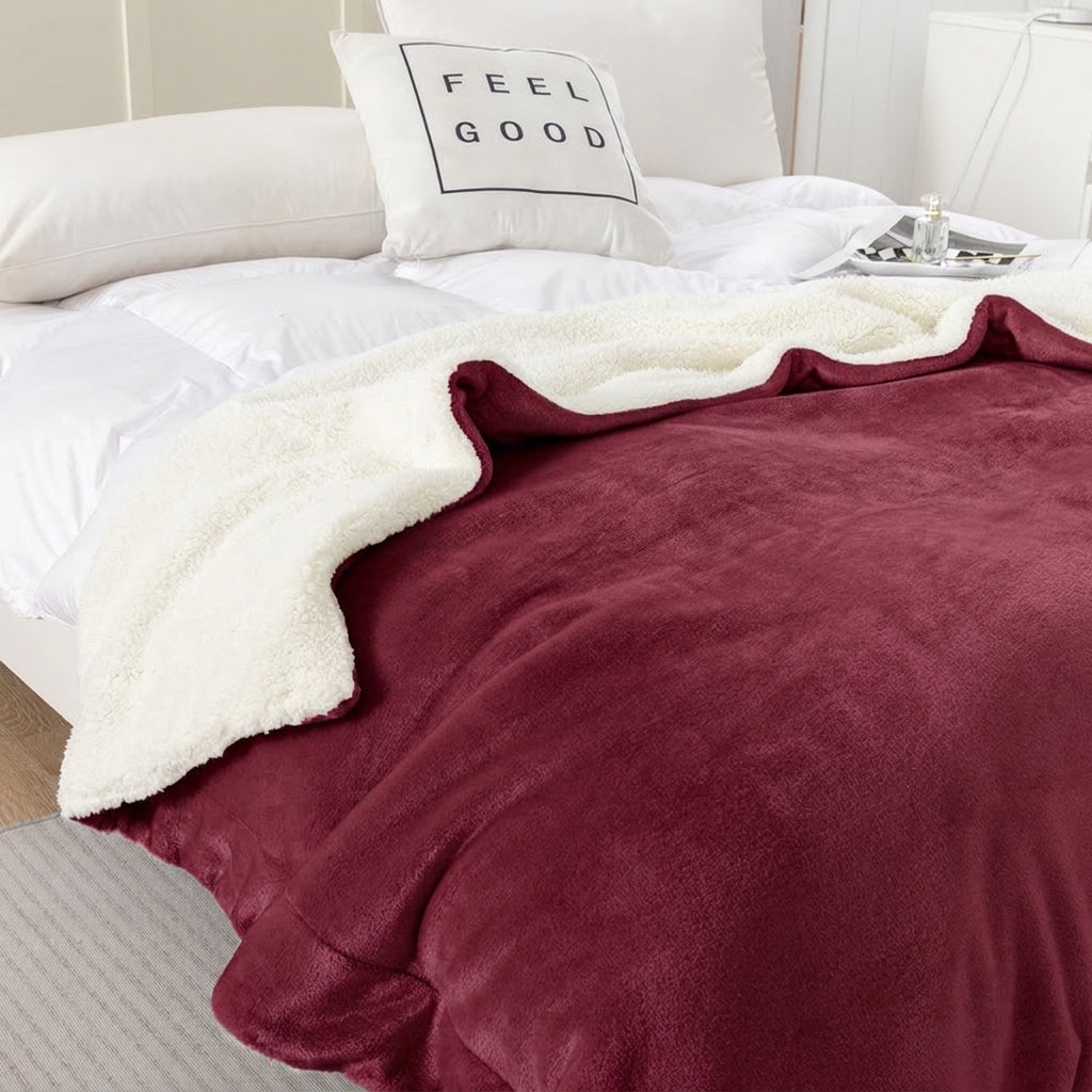 Slumblr® Lambswool Fleece Blanket