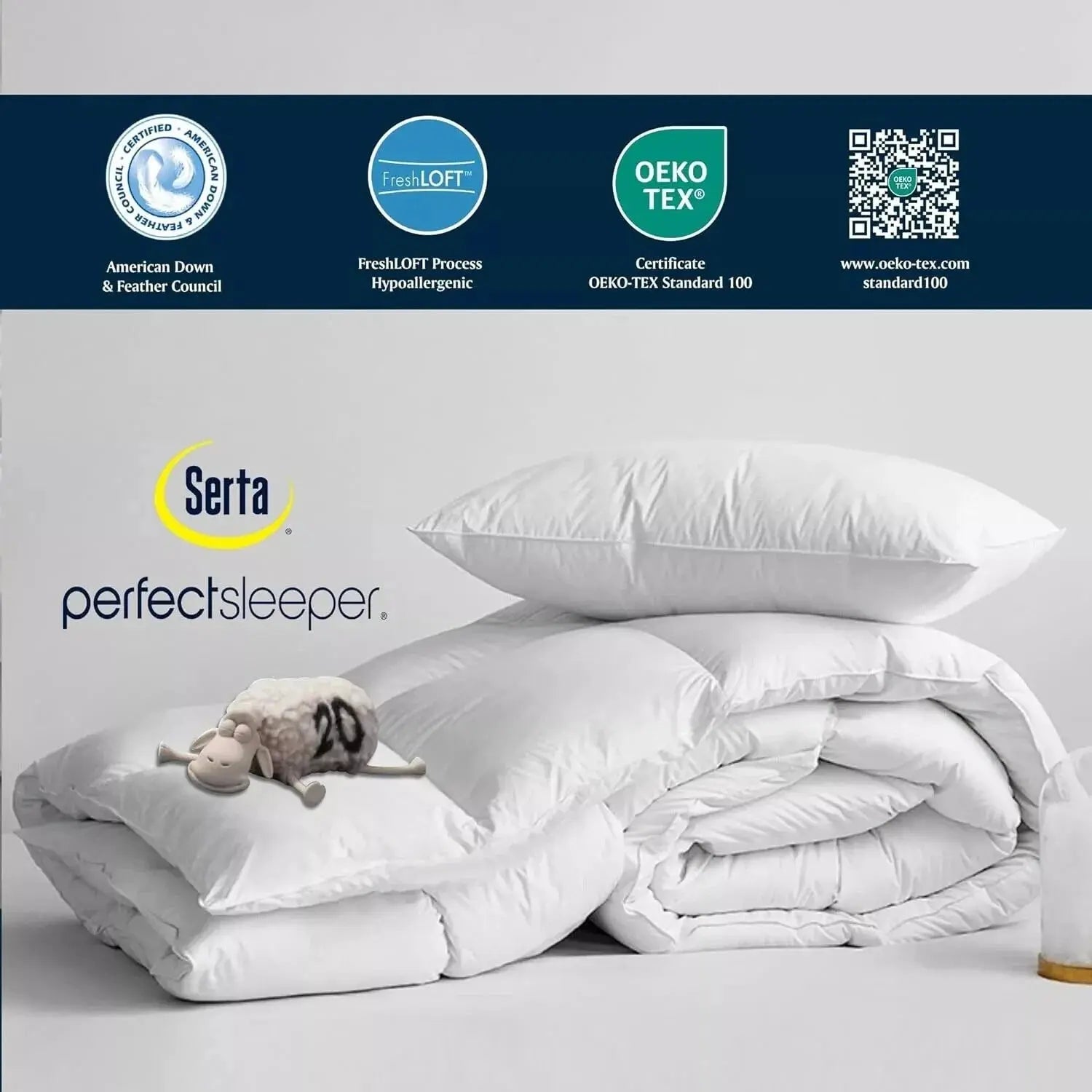 Slumblr® Cooling Comforter Goose Down Quilt Slumblr