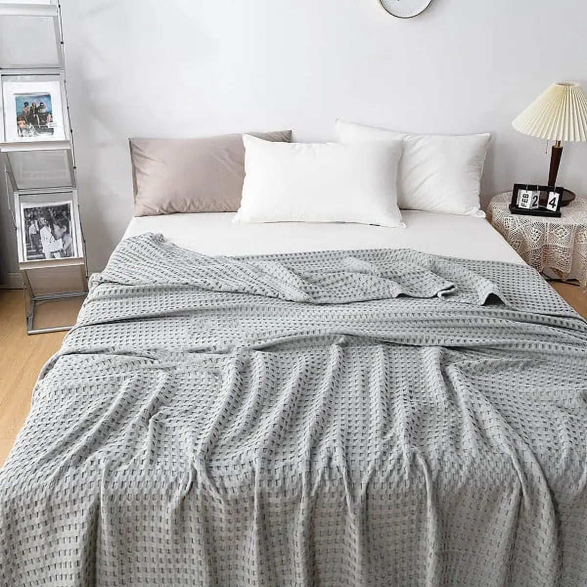 Slumblr® Cotton Waffle Weave Summer Blanket Slumblr