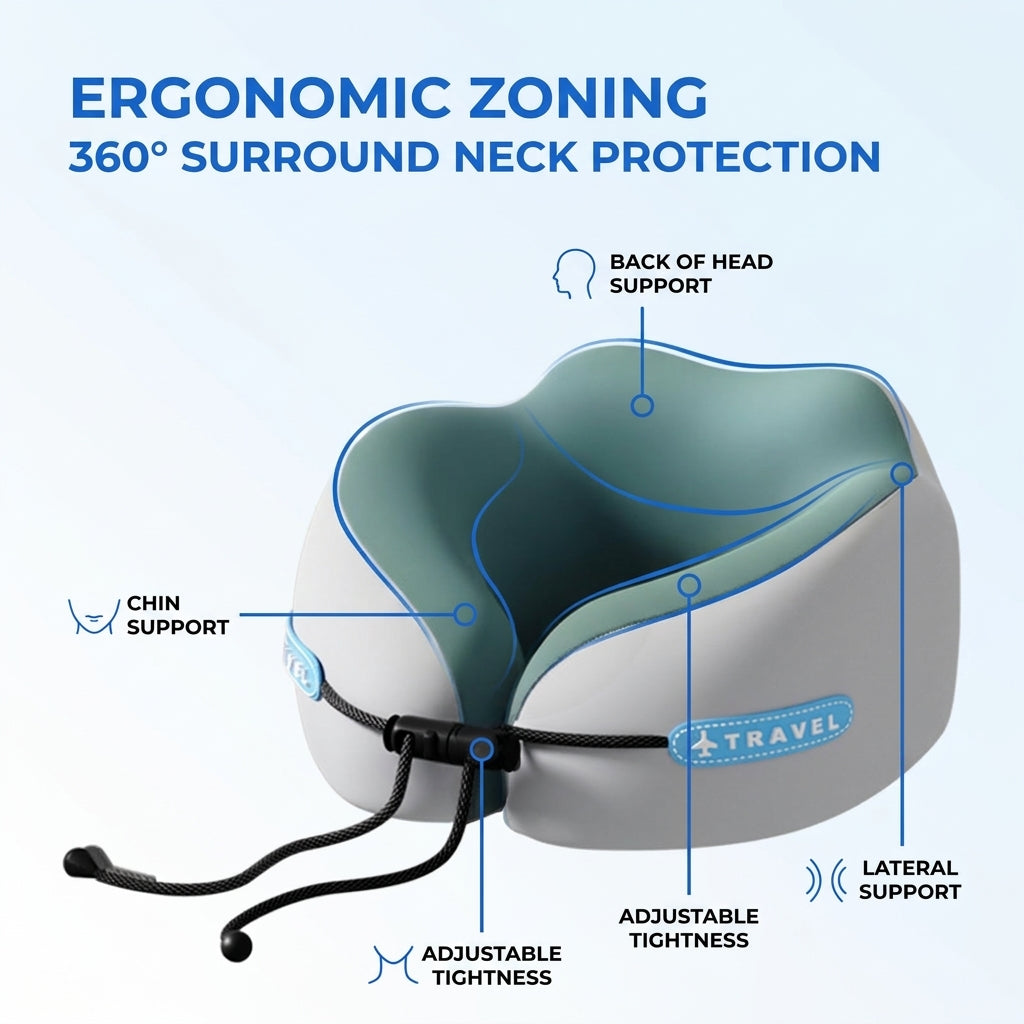 Slumblr® Portable Neck Support Travel Pillow
