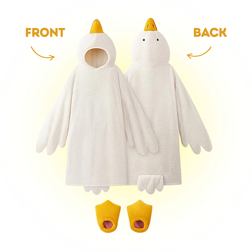 Slumblr® Goose Hooded Robe Slumblr