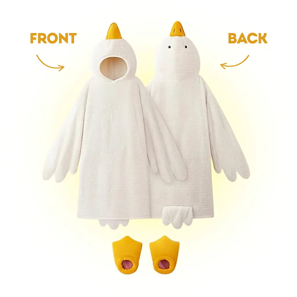 Slumblr® Goose Hooded Robe Slumblr