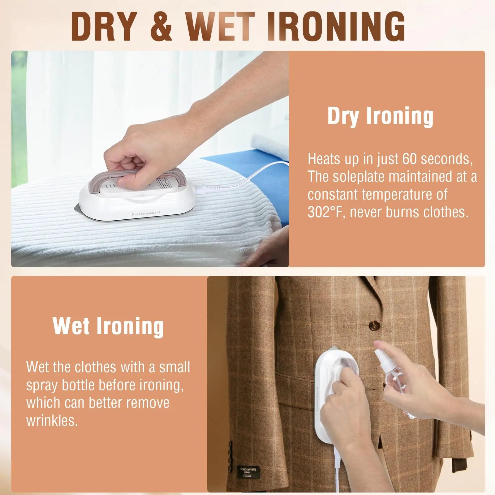Slumblr® Mini Travel Iron Slumblr