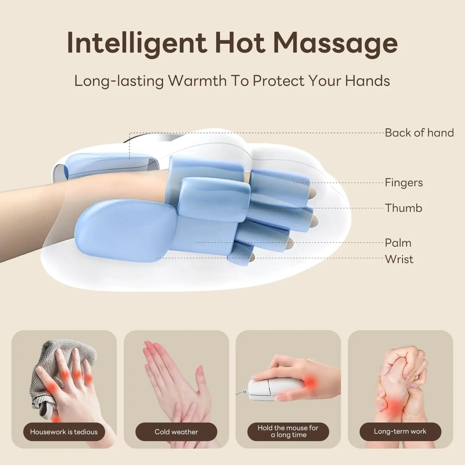 Slumblr® Cordless Hand Massager Slumblr