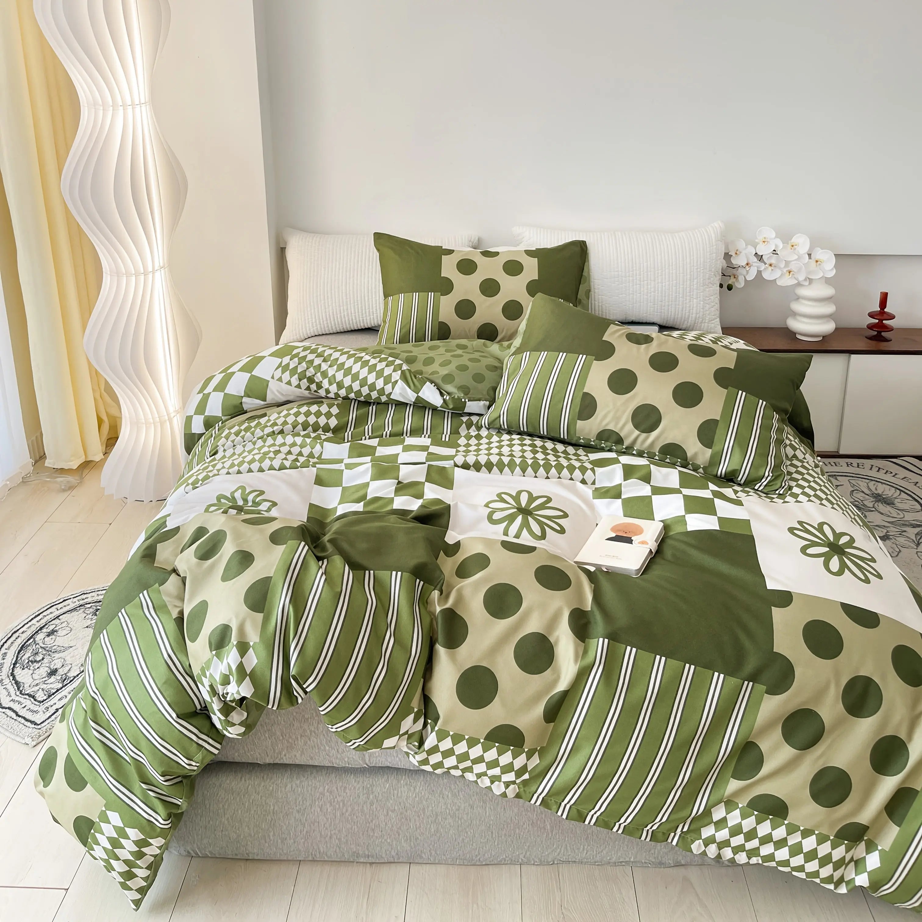 Slumblr® Floral Geometric Duvet Set Slumblr