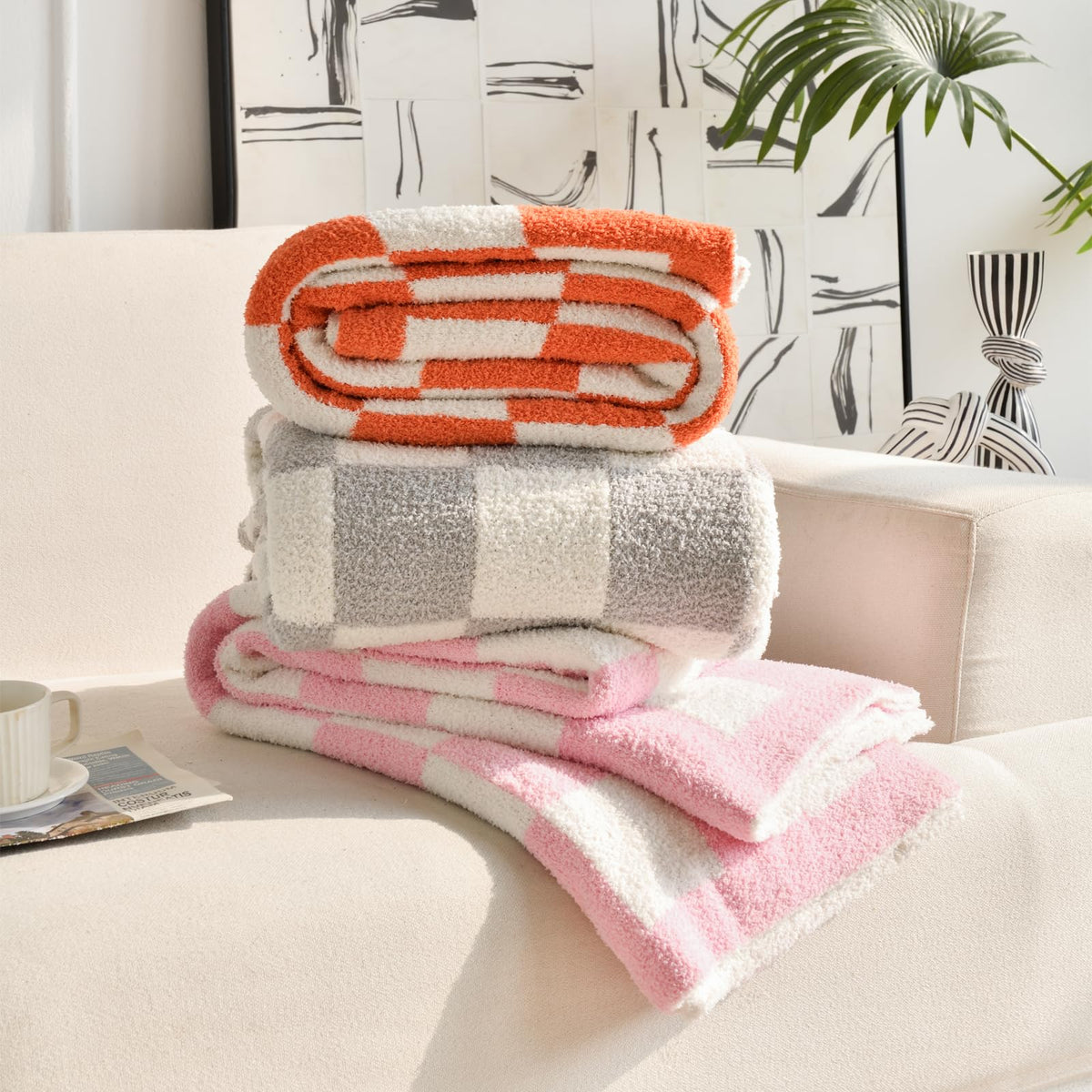 Slumblr® Checkerboard Blanket