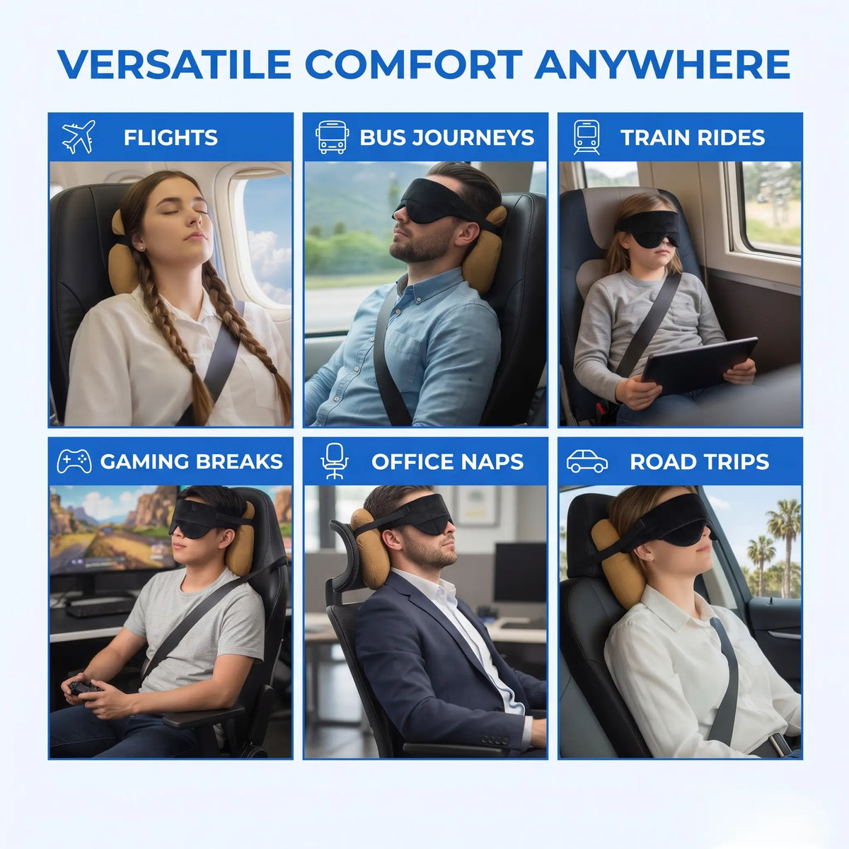 Slumblr® Universal Travel Pillow Slumblr