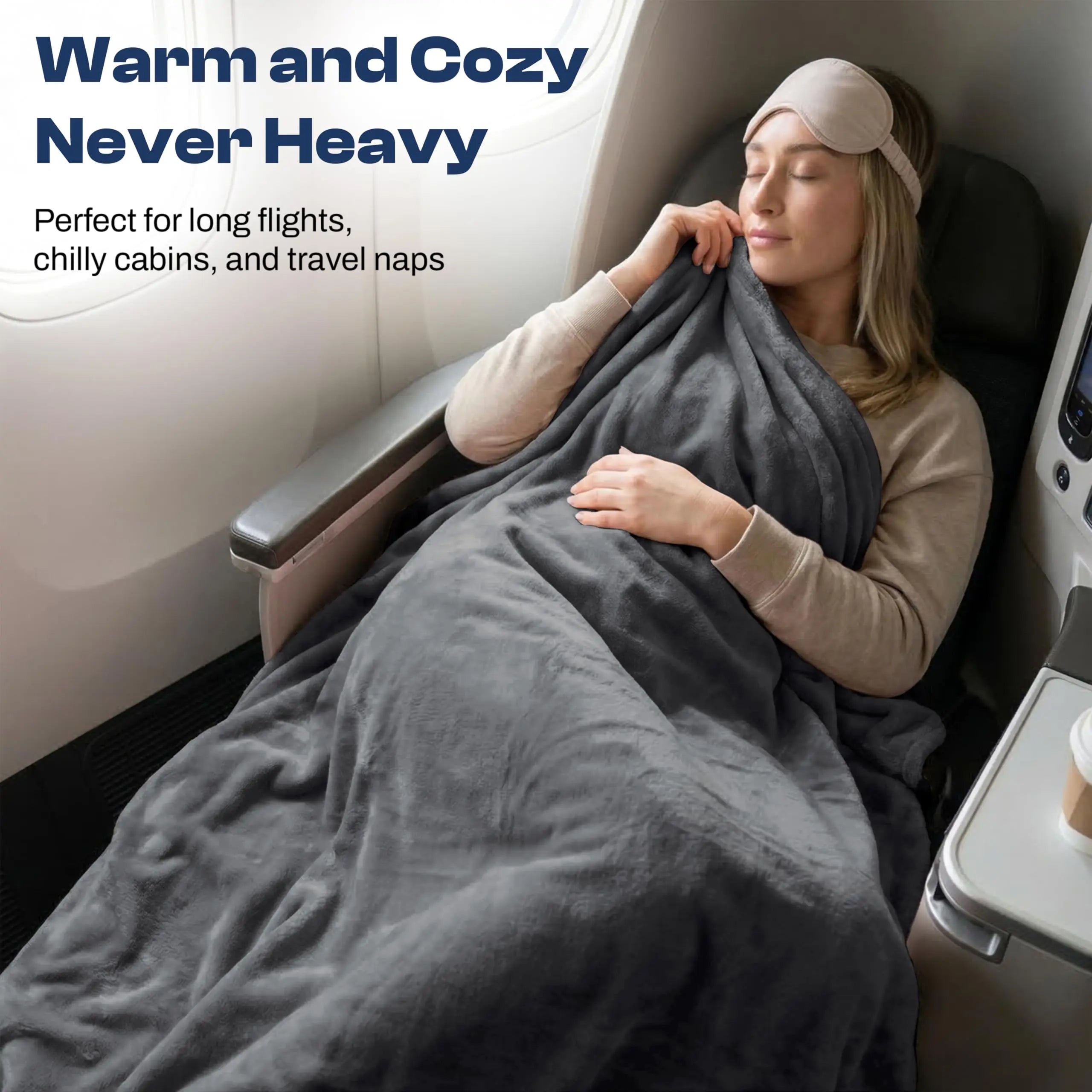 Slumblr® 2 in 1 Travel Blanket Pillow Slumblr
