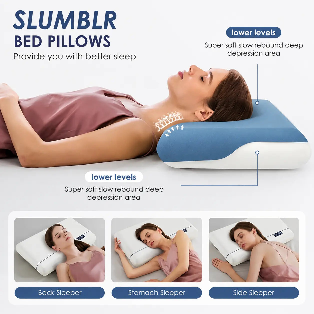 Slumblr® Cervical Support Pillow