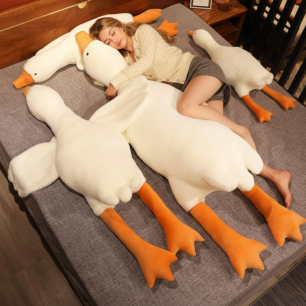 Slumblr® Funny Goose Plush Pillow
