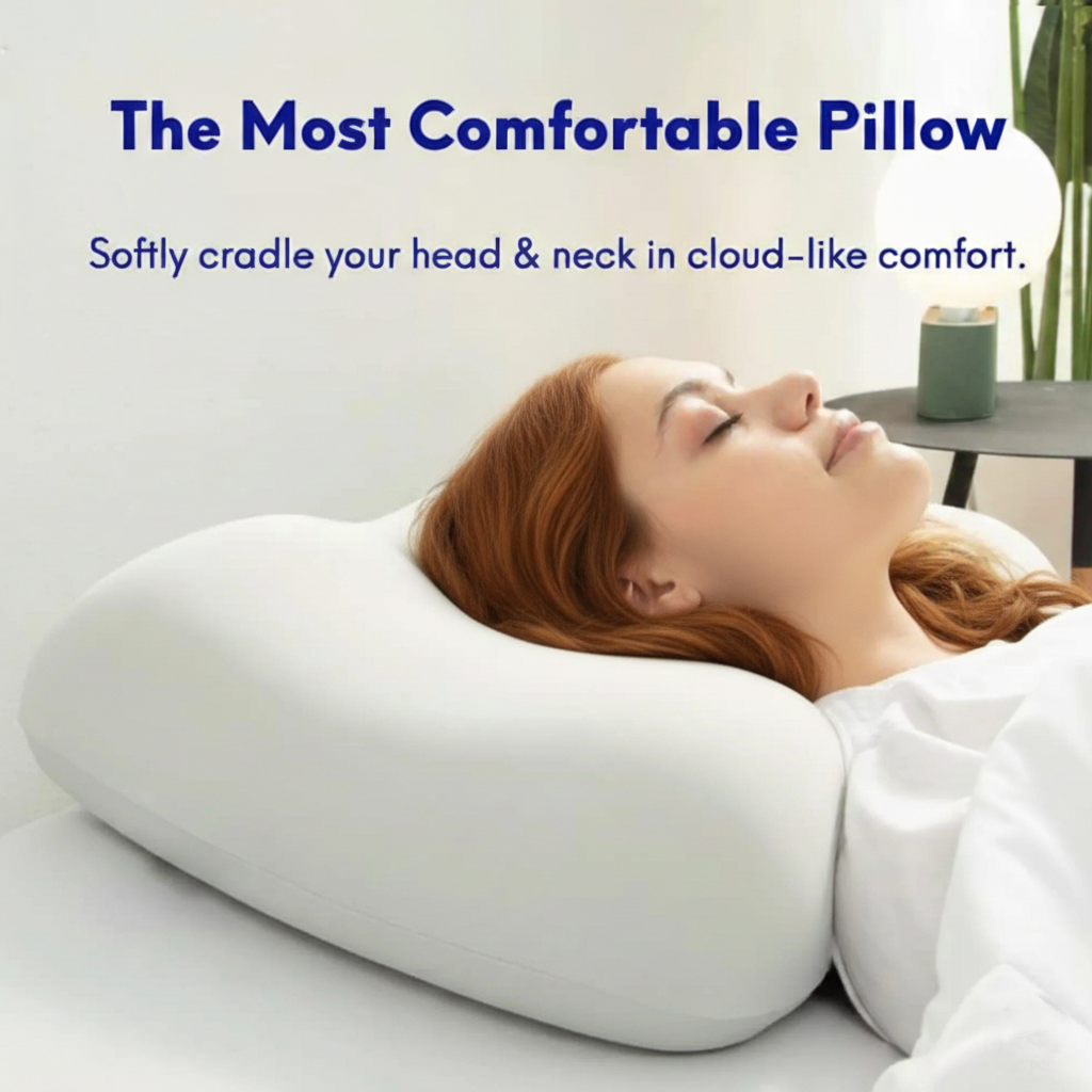 Slumblr® Memory Foam Pillow for Neck Support